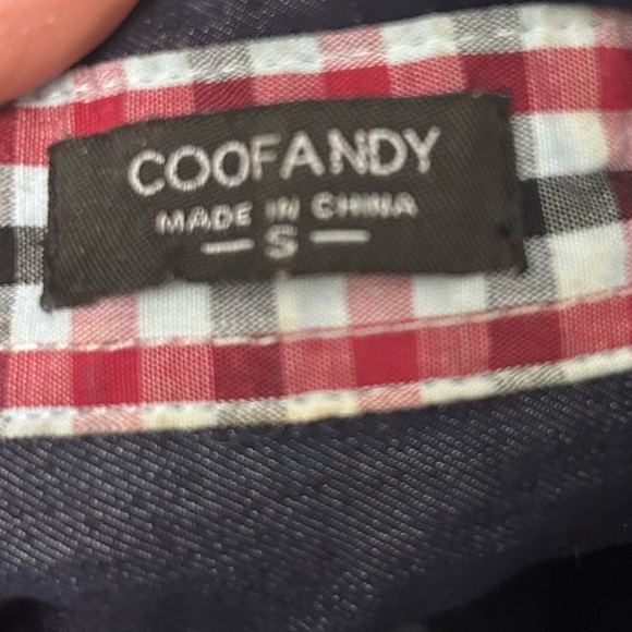 Clearance Coofandy Men's Casual Dress Shirt Button Down Shirt Long-Sleeve S NWOT - Picture 5 of 7